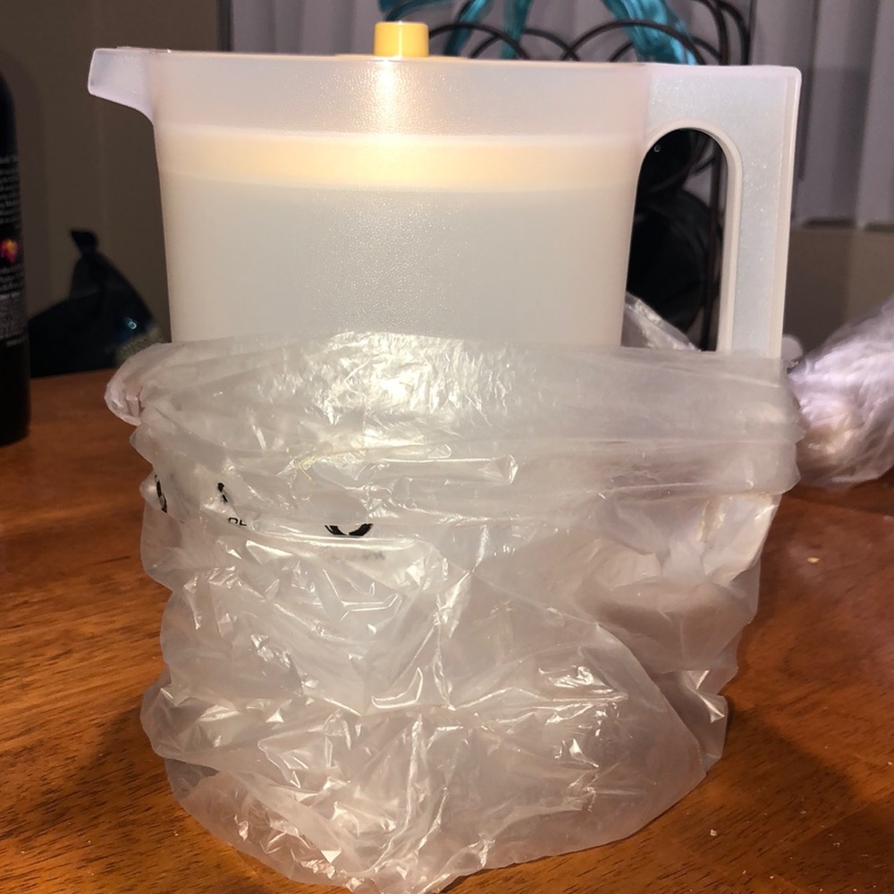 New Tupperware pitcher